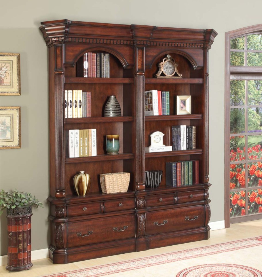 Шкаф библиотека Версаль-22у