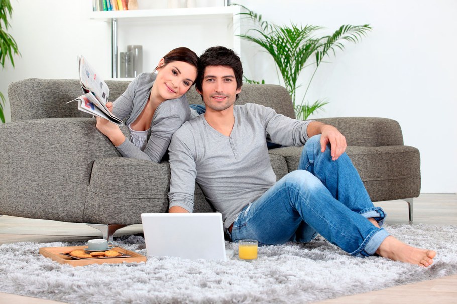 Человек в интерьере