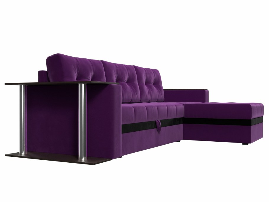 Угловой диван Олимп (Комо) синий