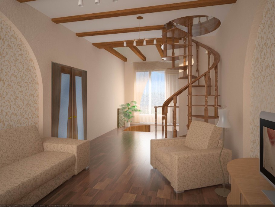 Гостиная в доме дешевая