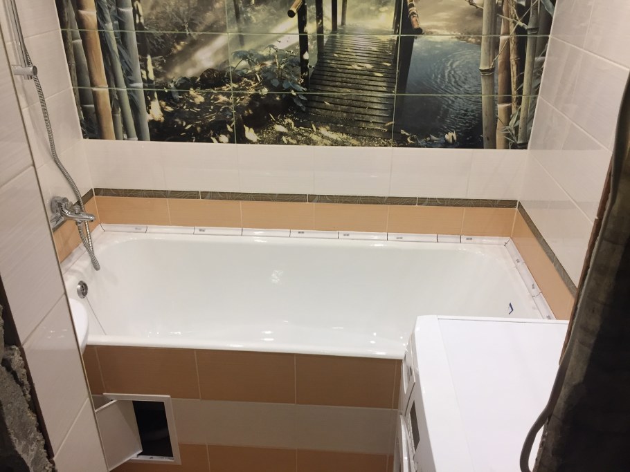 Ремонт ванны своими руками