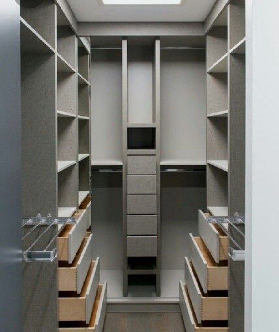 Гардеробная планировка 3м2