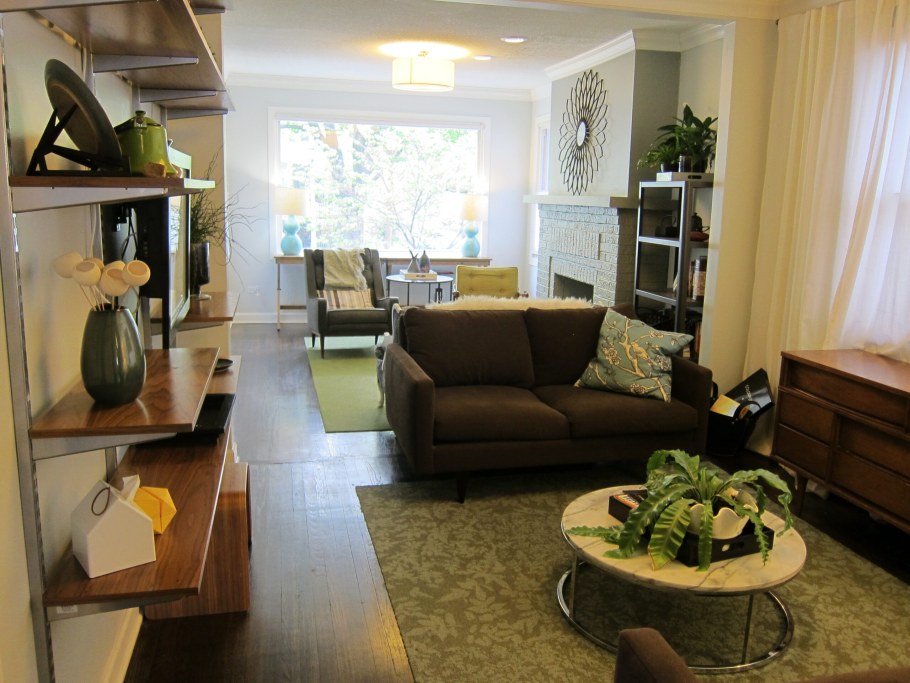 Расположение мебели в гостиной