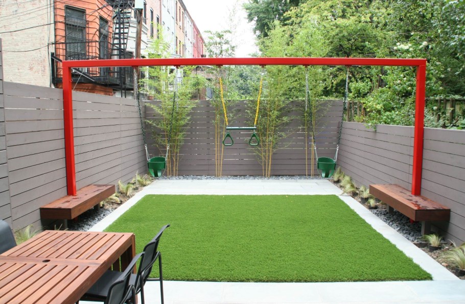 Баскетбольная площадка на даче