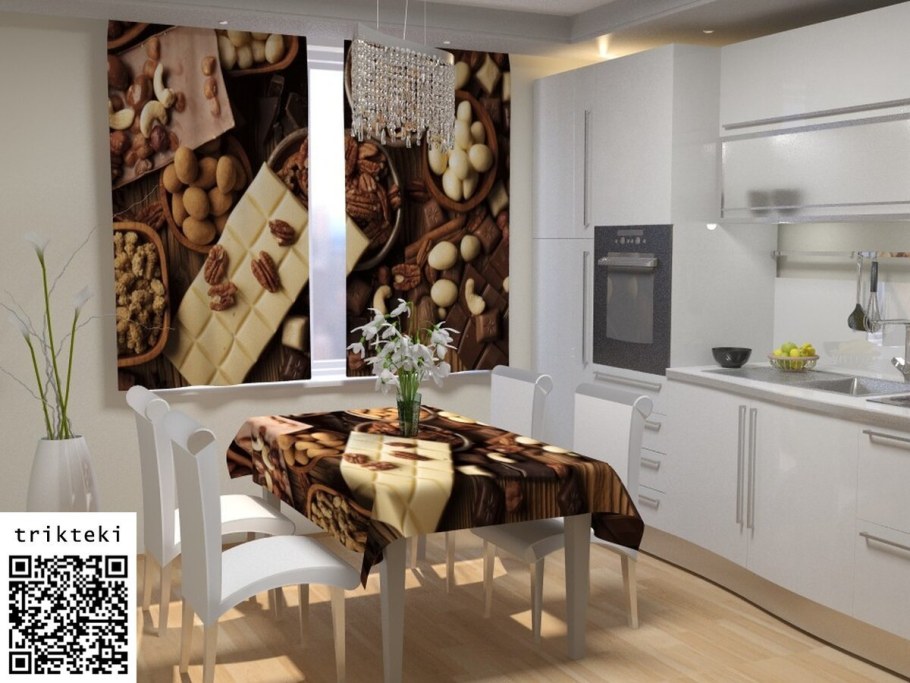 Фотошторы для кухни