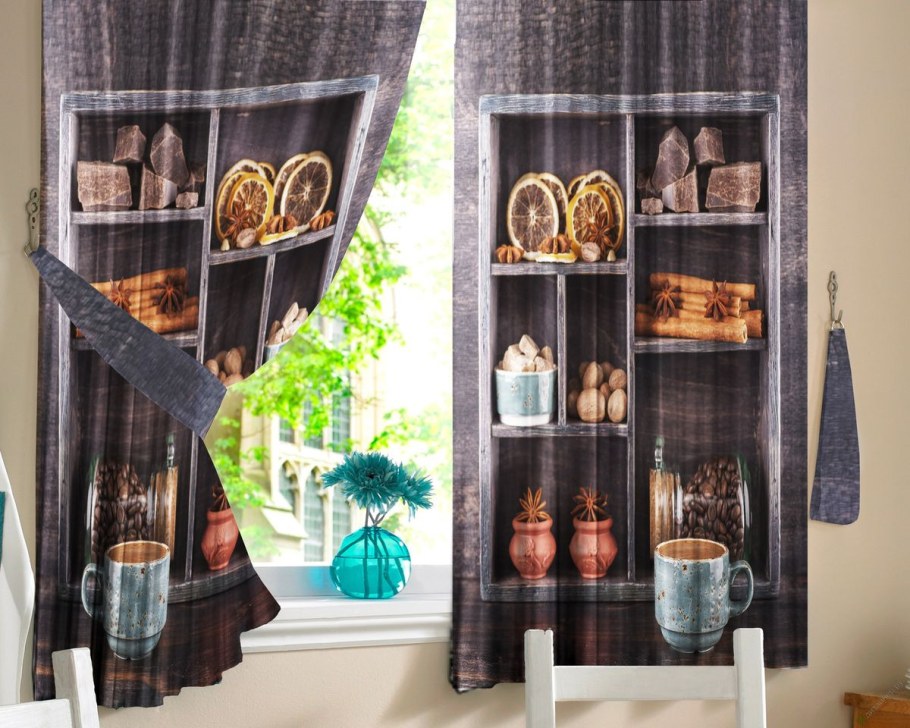Шторы в деревенском стиле