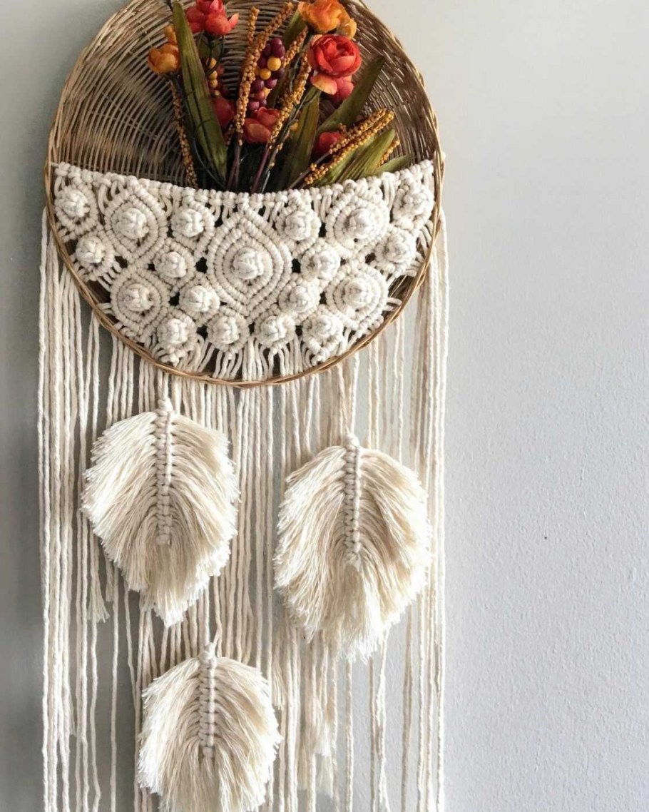 Платье макраме