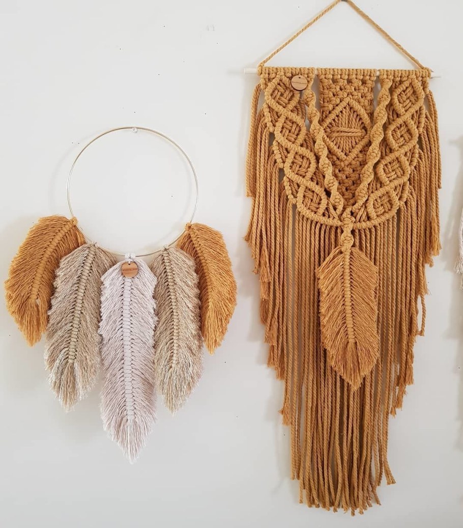 Панно из веревки