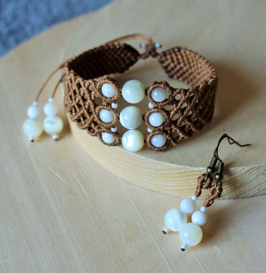 Абажур макраме