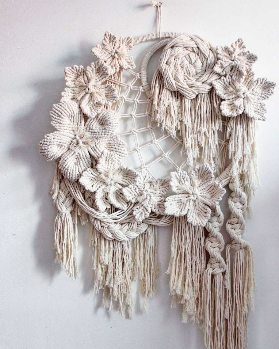 Макраме качели кокон