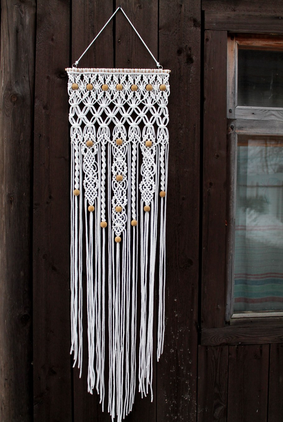 Плетеное дерево макраме