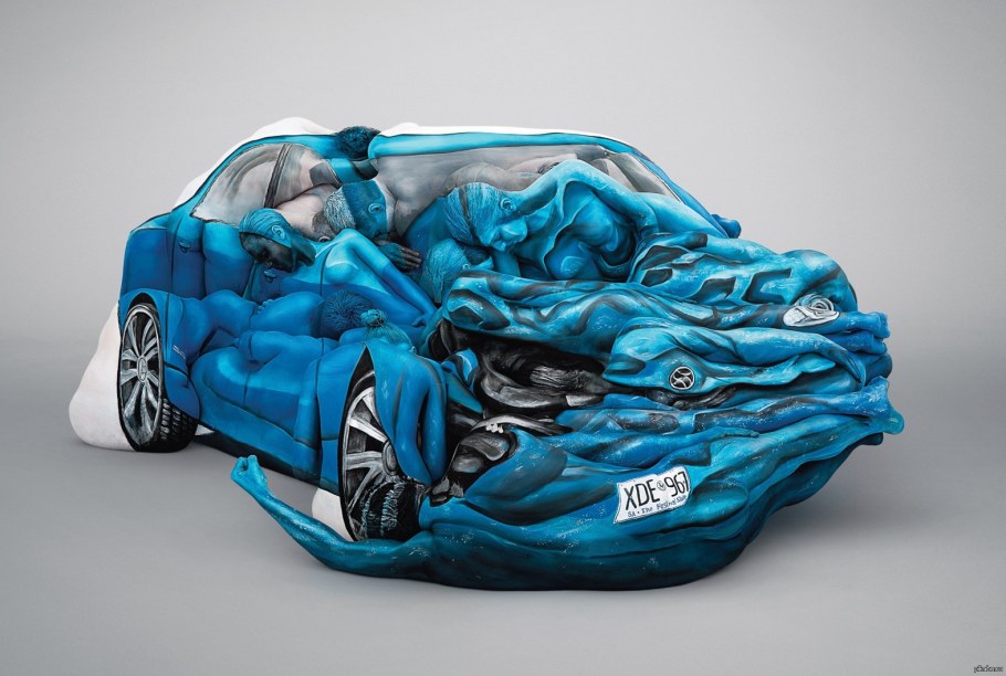 Мятые машины