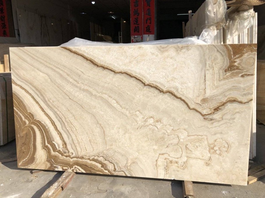 Мраморный Оникс слэб