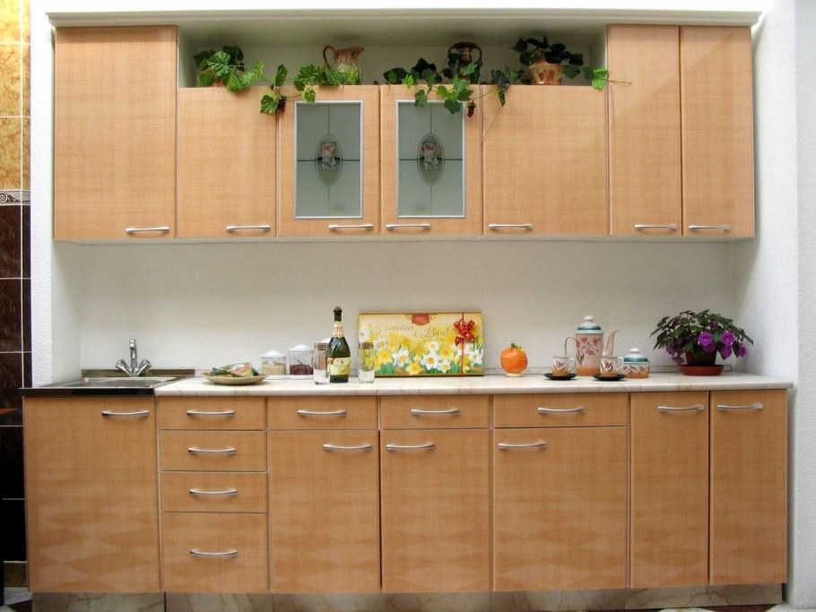 Кухня из массива дерева