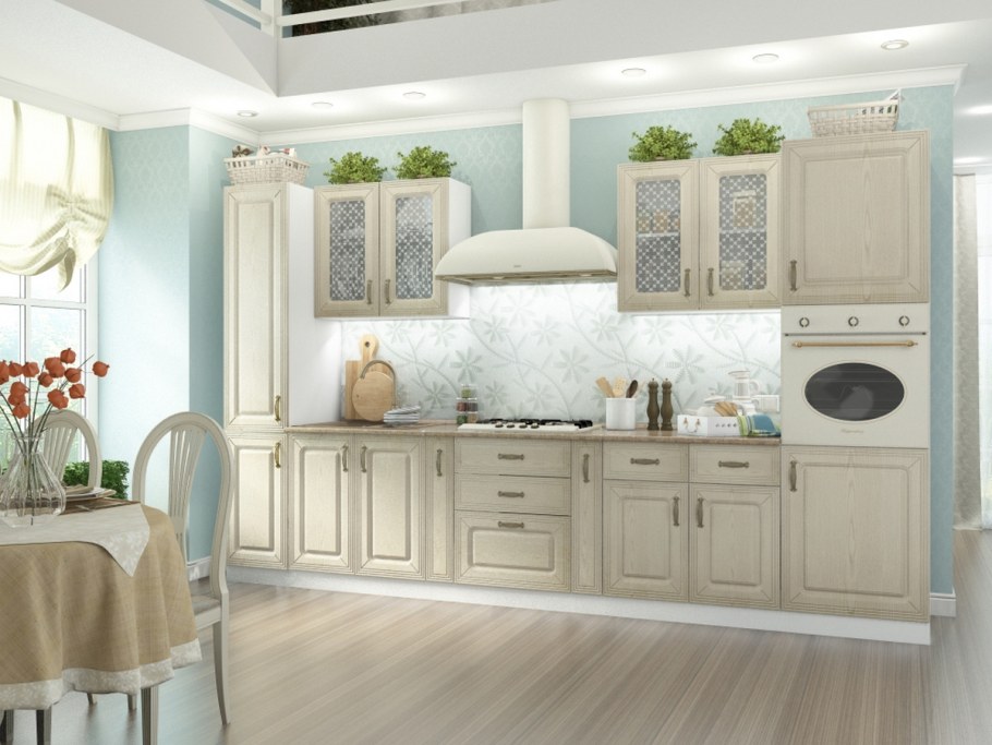 Кухни с фасадами Сидак Латона