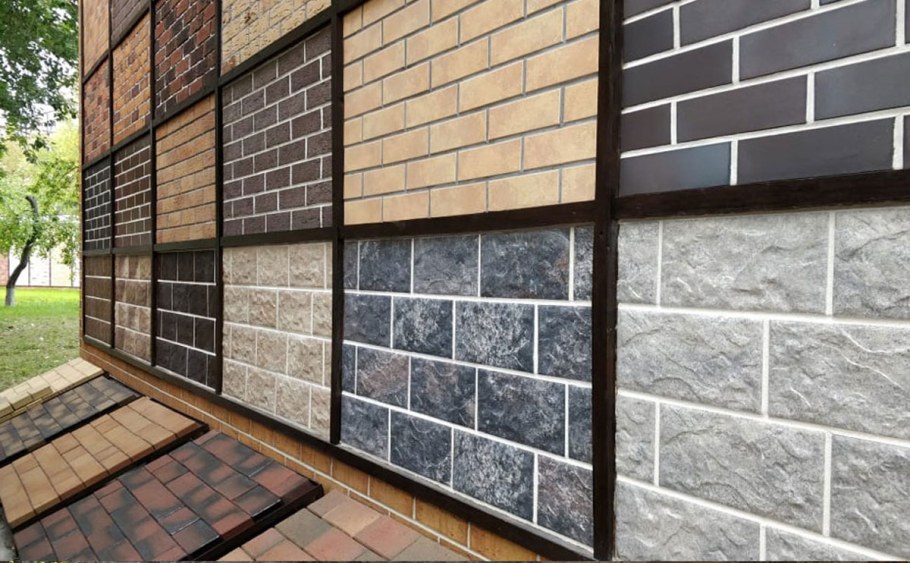 Отделка фасада камнем