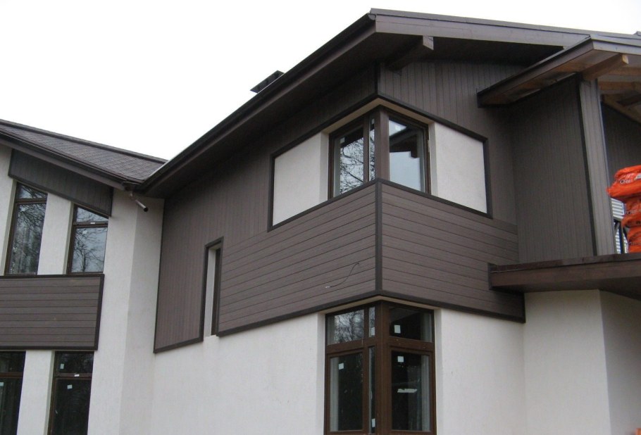 Декор фасада дома