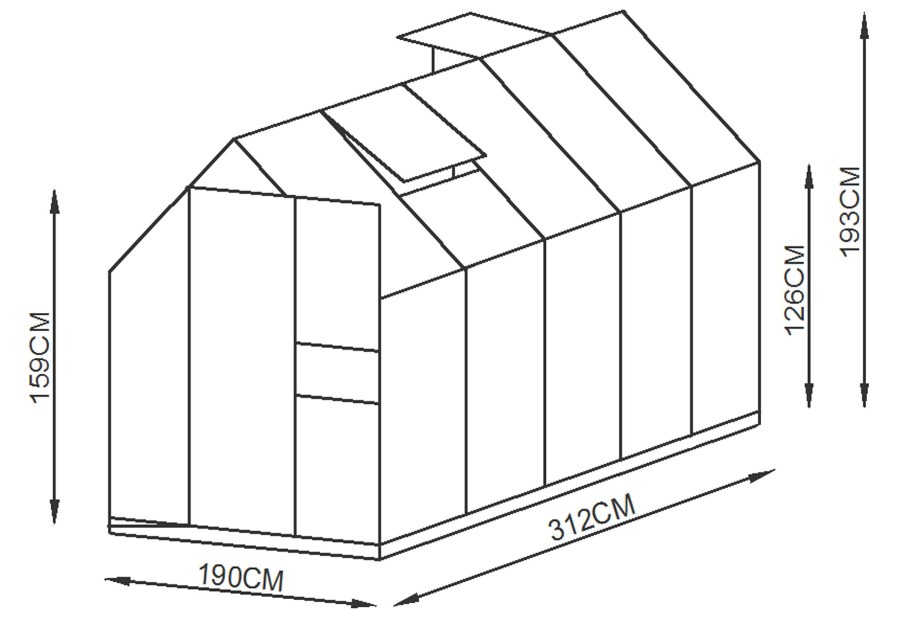 Размер листа поликарбоната для теплиц