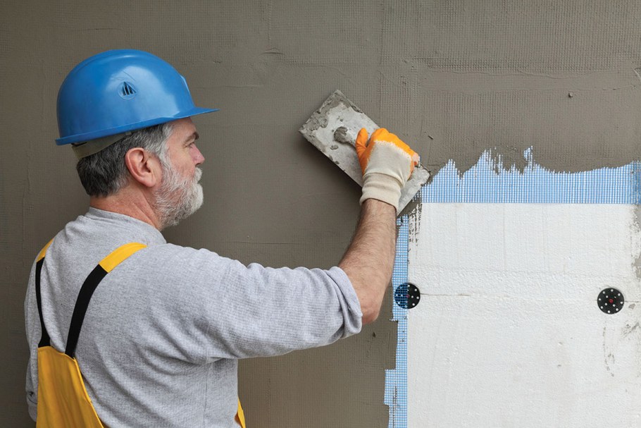 Наружная штукатурка по пеноплексу