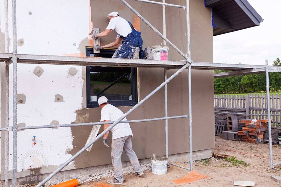 Мокрый фасад