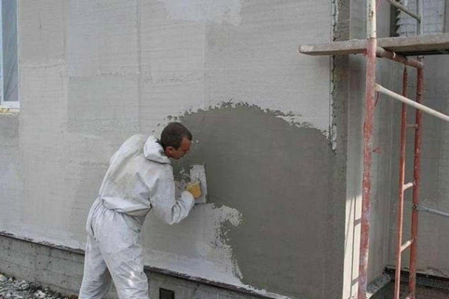 Штукатурка стен снаружи