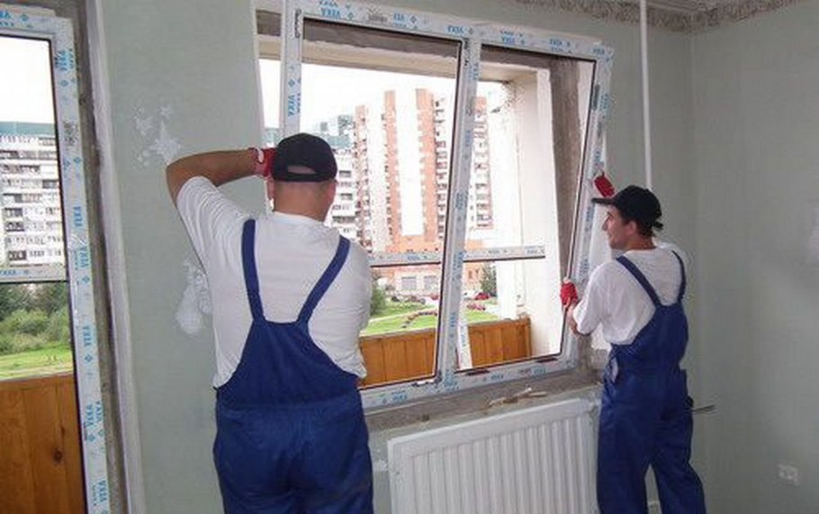 Монтаж пластиковых окон