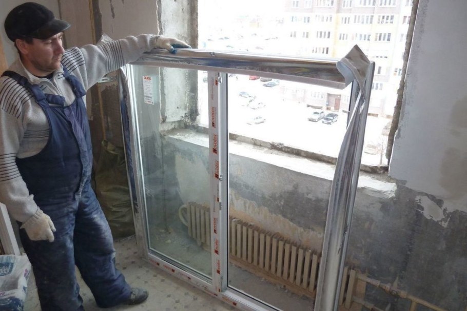 Монтаж пластиковых окон