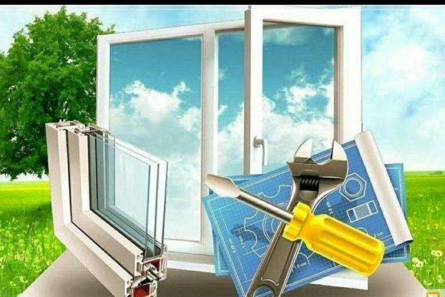 Монтаж алюминиевых окон