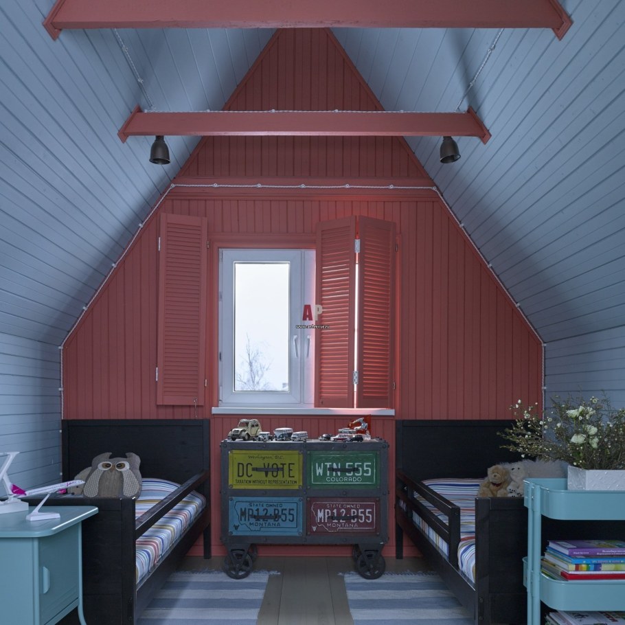 Варианты покраски домов