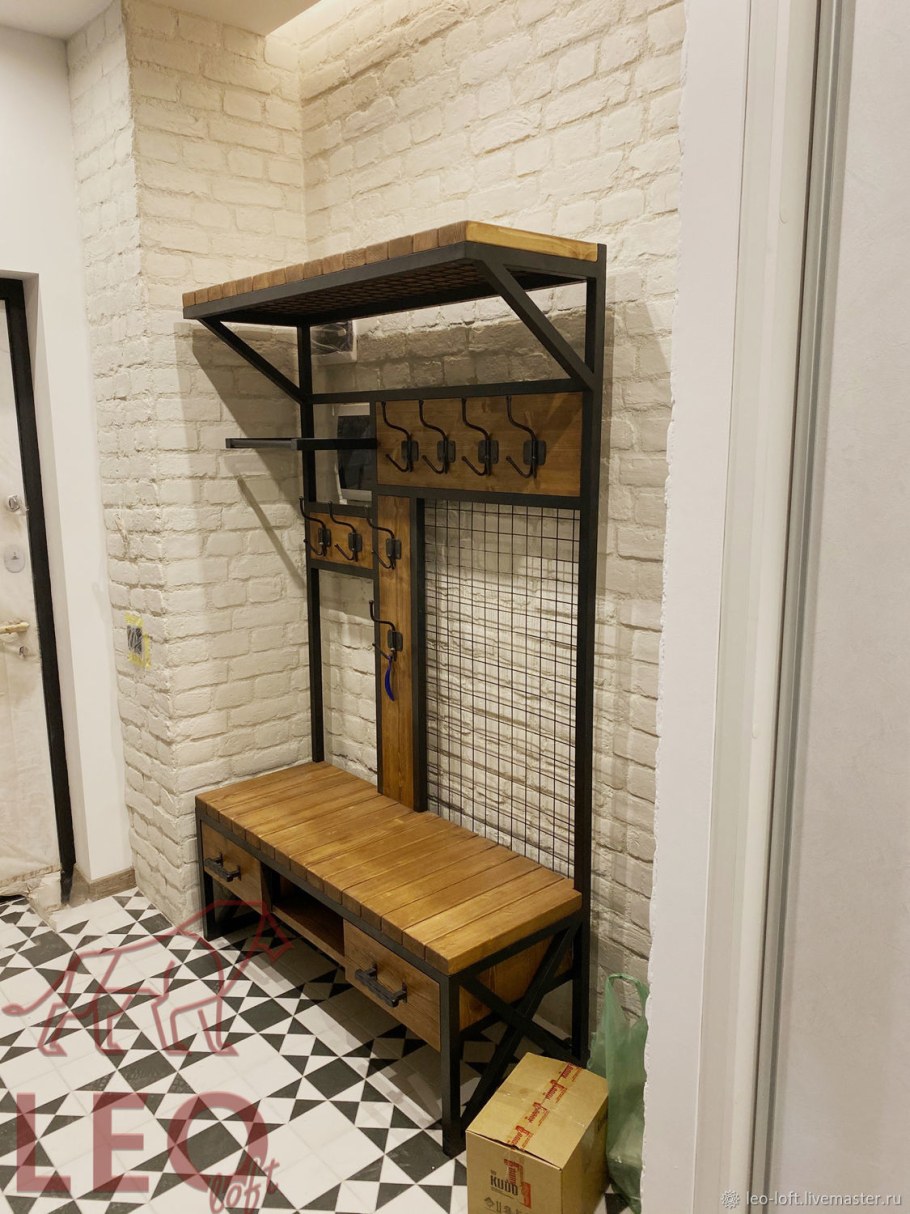 Прихожая лофт Индастриал