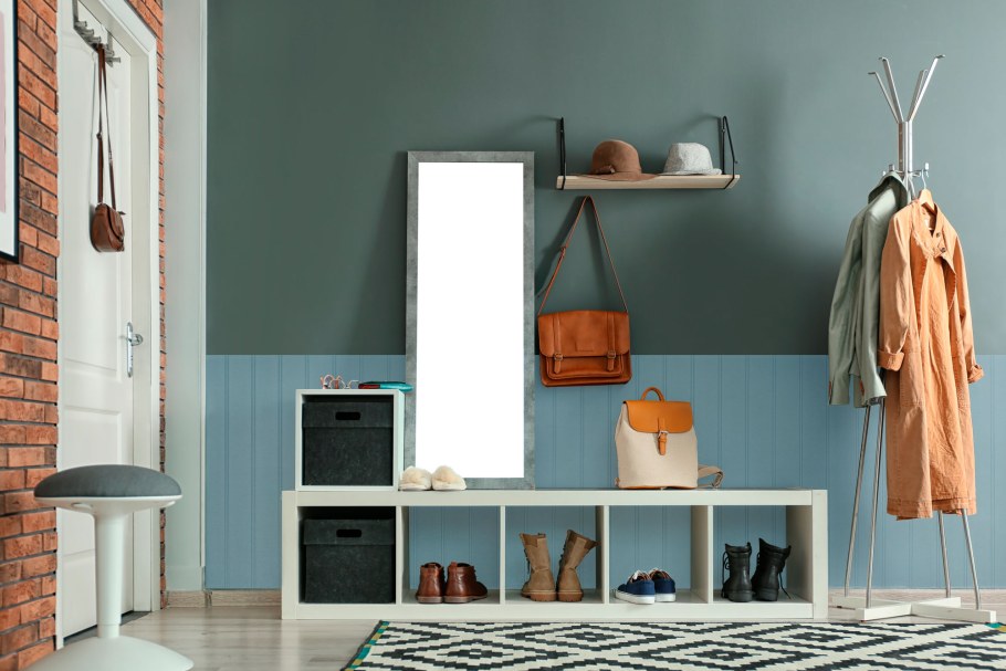 Прихожая лофт Wood&amp;amp;Metal 01-05