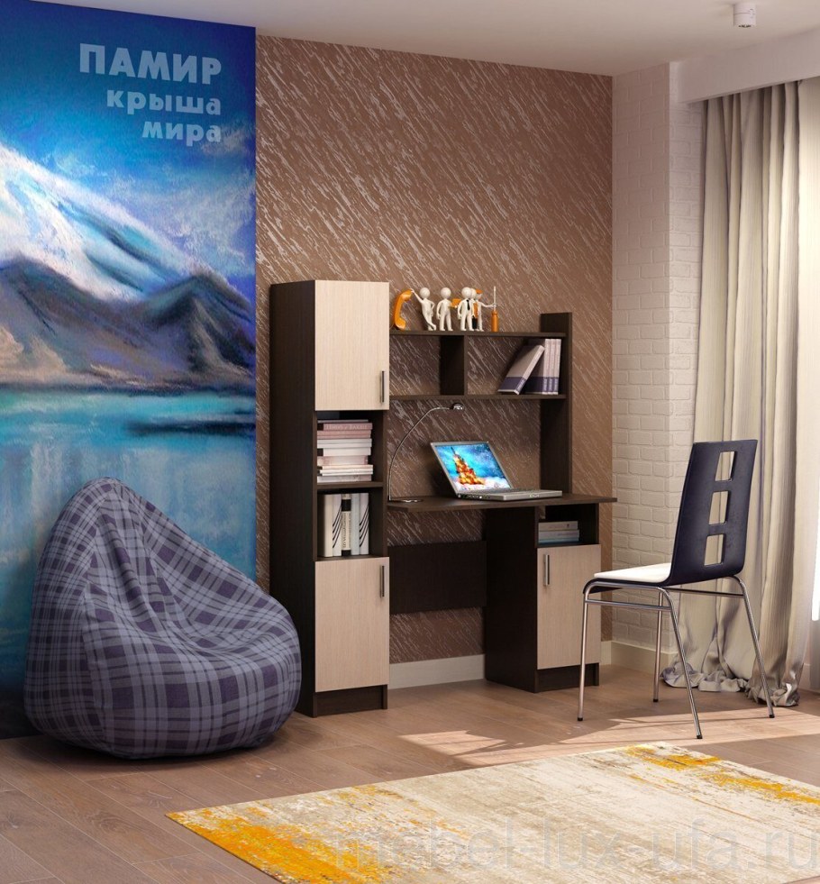 Комод венге с дуб белфорд