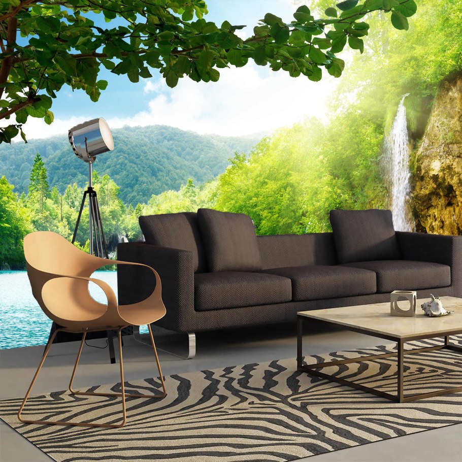 Фотообои в интерьере