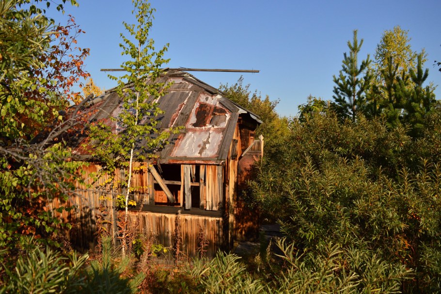 Заброшенный дачный домик