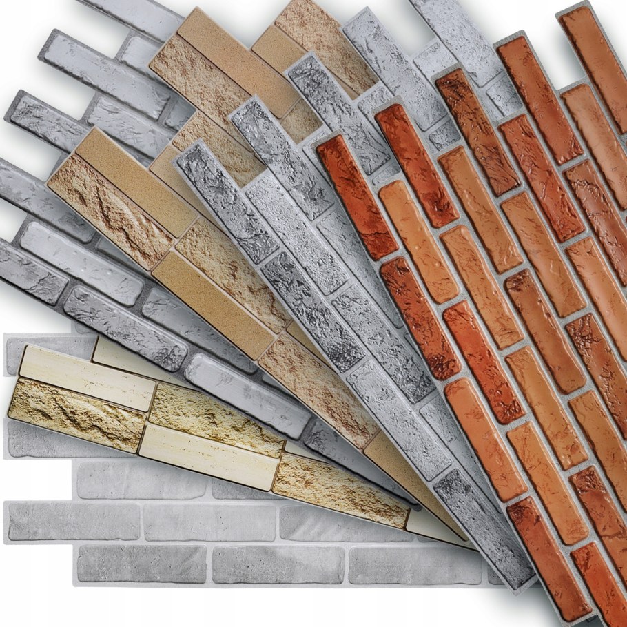 Пластиковые панели кирпичиками