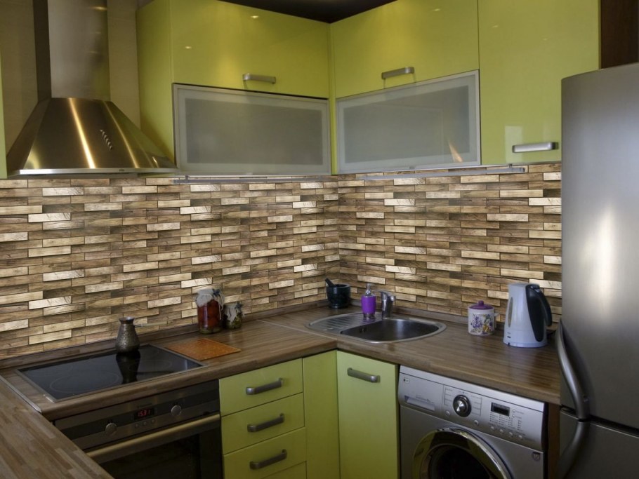 Панель ПВХ "орех" дерево 480х980мм (10), шт