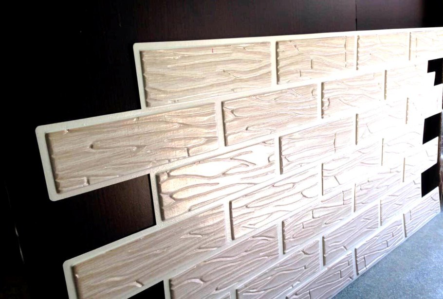 Декоративные панели под кирпич