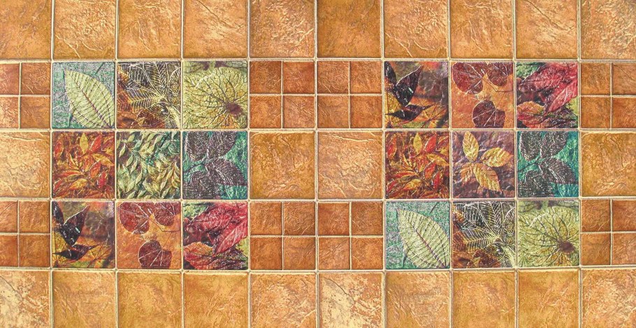 Панель ПВХ сланец песочный 980х498мм/Грейс