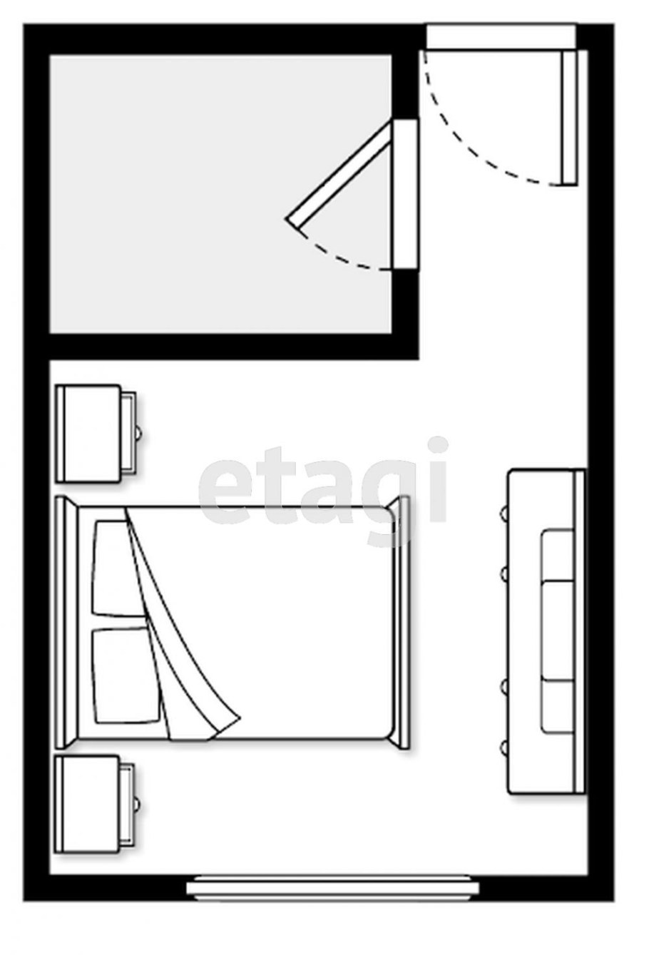 Чертеж комнаты