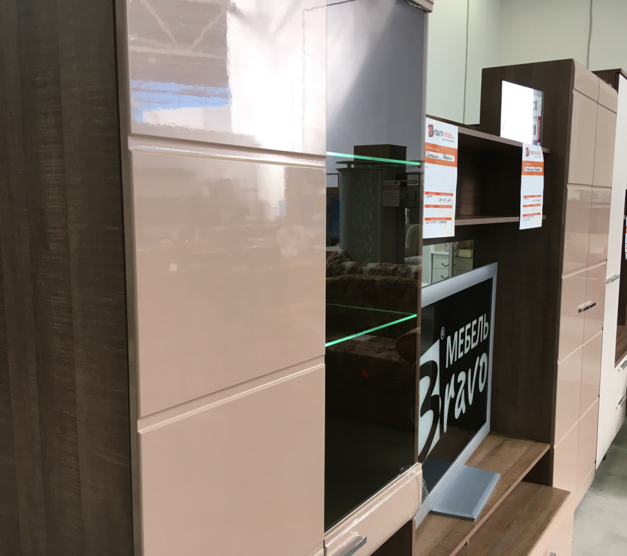 Вива спальный гарнитур Браво платина