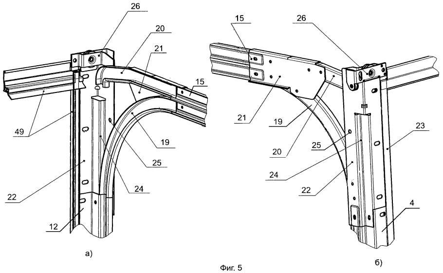 Hormann секционные ворота чертеж 3000