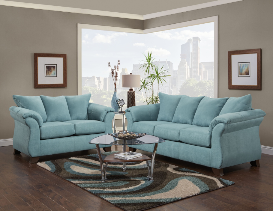 Мягкие диваны для гостиной с подушками