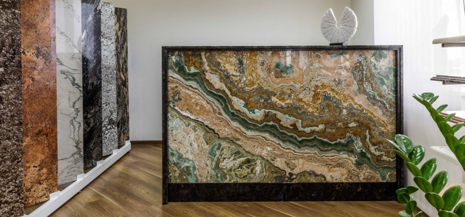 Мраморный Оникс слэб