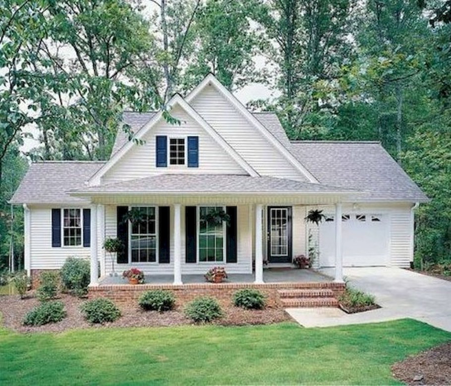 Фасад дачного домика