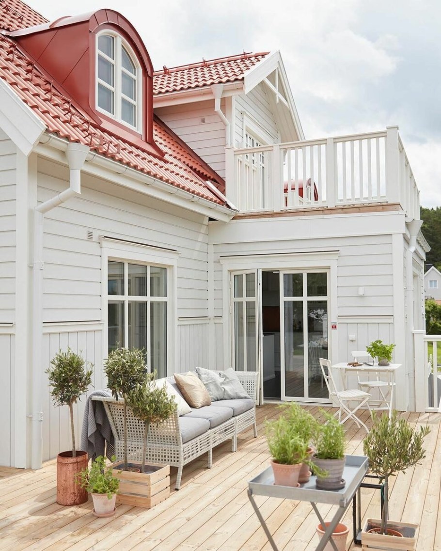 Американские домики с верандами