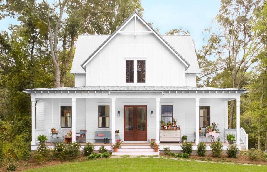 Дом в стиле американский фармхаус