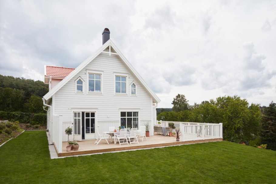 Домик в шведском стиле