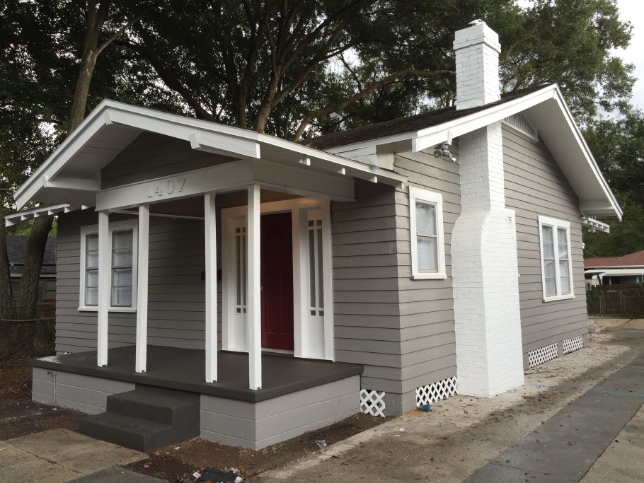 Крыльцо в скандинавском стиле