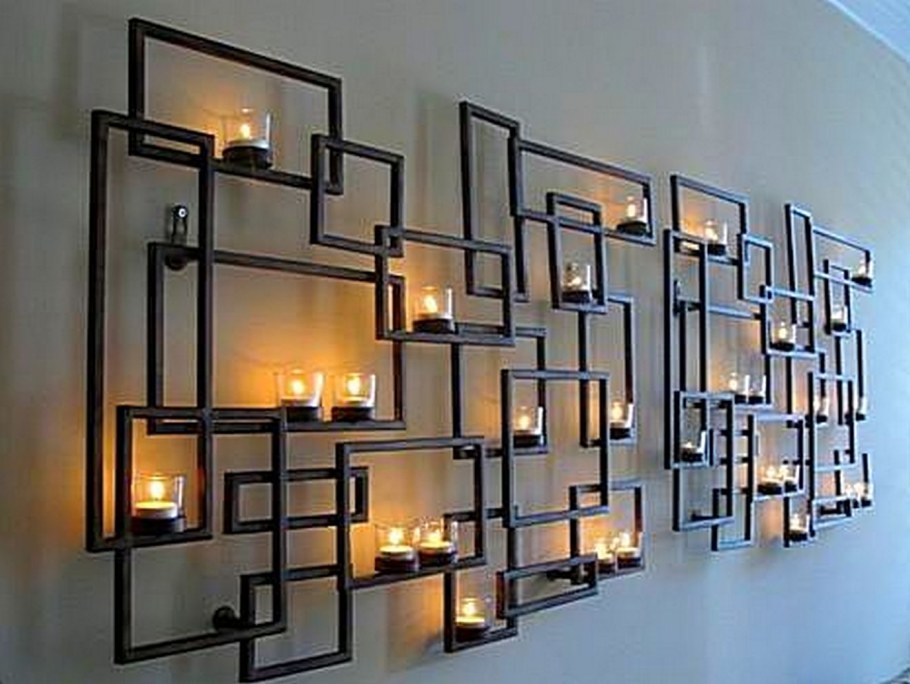 Настенный декор в стиле лофт