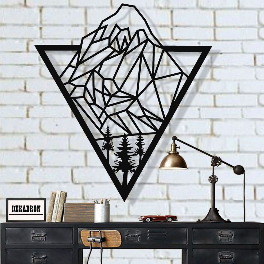 Настенные украшения из металла